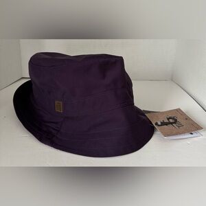 NWT Tilley 3-Season TSSB1 London Bucket Hat -Purple Wool Blend - Size 2XL Canada